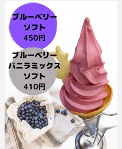 県営平城宮跡歴史公園 朱雀門ひろば 天平うまし館 イラカ・コーヒー ブルーベリーソフトクリーム